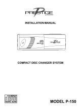 Prestige AUDIOVOX COMPACT DISC CHANGER SYSTEM User manual