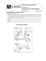 Audiovox PRO-PDA15 User manual
