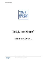 Auralog Tell me More 5.0 User manual