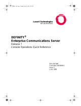 Avaya Enterprise Communications Server User manual