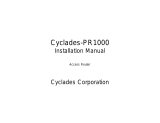 Cyclades Access Router Cyclades-PR1000 User manual