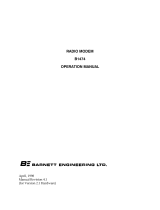 Barnett Engineering B1474 User manual