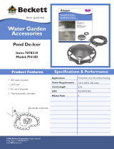 Beckett Water Gardening PH100 User manual