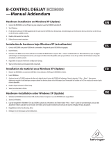 Behringer B-Control Deejay BCD3000 Owner's manual