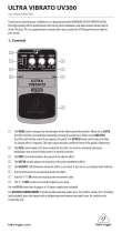 Behringer ULTRA VIBRATO UV300 User manual