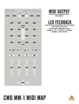 Behringer CMD MM-1 MIDI Map