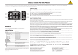 Behringer PB1000 User manual
