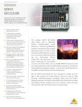 Behringer Xenyx QX1222USB Product information