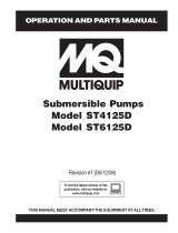 MQ Multiquip ST4125D-ST6125D User manual