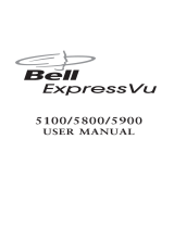 Bell ExpressVU 5800 User manual