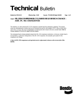 BENDIX TCH-001-025 User manual