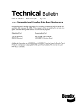 BENDIX TCH-001-041 User manual