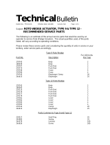 BENDIX TCH-002-001 User manual