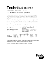 BENDIX TCH-005-011 User manual