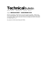 BENDIX TCH-007-002 User manual
