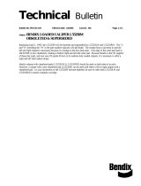 BENDIX TCH-020-013 User manual