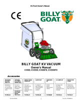 Billy Goat KV VACUUM KV600 User manual