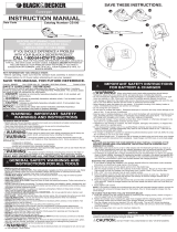 Black & Decker CS100 User manual