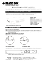 Black Box LB9218A User manual
