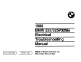 BMW 325 User manual