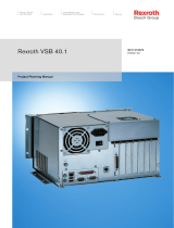 Bosch Rexroth R911310079 User manual
