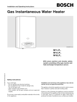 Bosch W14P User manual