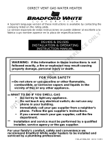 Bradford White DS150S User manual
