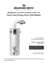 Bradford-White Corp DS User manual