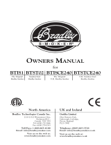 Bradley Smoker BTSTCE240 User manual
