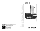 Brady DSP-5 User manual