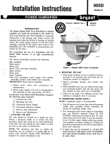 Bryant 905D User manual