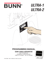 Bunn ULTRA-1 User manual