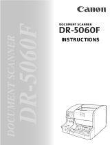 Canon DR-5060F User manual