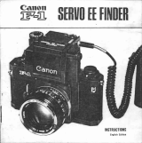 Canon F-1 User manual