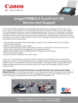 Canon imageFORMULA ScanFront 330 Professional Service & Support