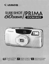 Canon Sure Shot 60 Zoom User manual