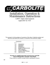 Carbonite Furnace HST User manual