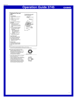 Casio MA0407-EA User manual