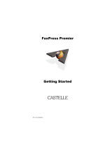 Castelle FAXPRESS PREMIER 61-1260-001A User manual
