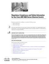 Cisco Systems ME-C6524GS-8S User manual