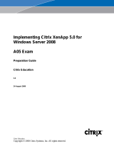 Citrix Systems A05 EXAM User manual