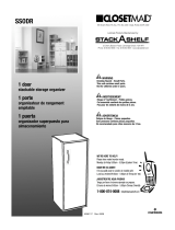 Closet Maid Stackable Storage Organizer SSODR User manual