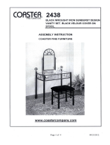 Coast Vanity Collection 2438 User manual