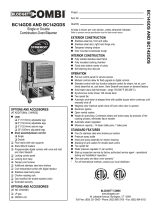 Combi BC142GDS User manual