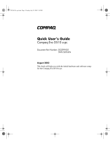 Compaq Evo D510 e-pc User manual