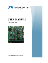 Connect Tech CANpro/104 User manual