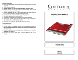 Continental CM43505 User manual