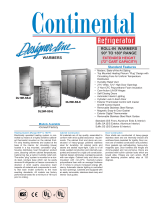 Continental Refrigerator DesignerLine DL3WI-SS-E User manual