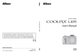 COOLPIX by Nikon Coolpix L105 User manual
