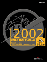 Cooper B-Line CT02MAN User manual